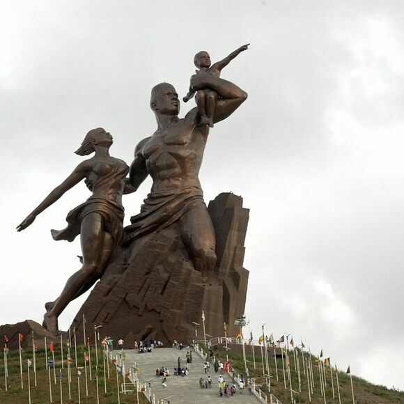 Monument de la Renaissance Africaine au Sénégal